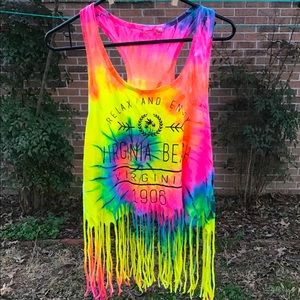 Girls Tie Dye Swimsuit Cover Up/Shirt/Beachwear